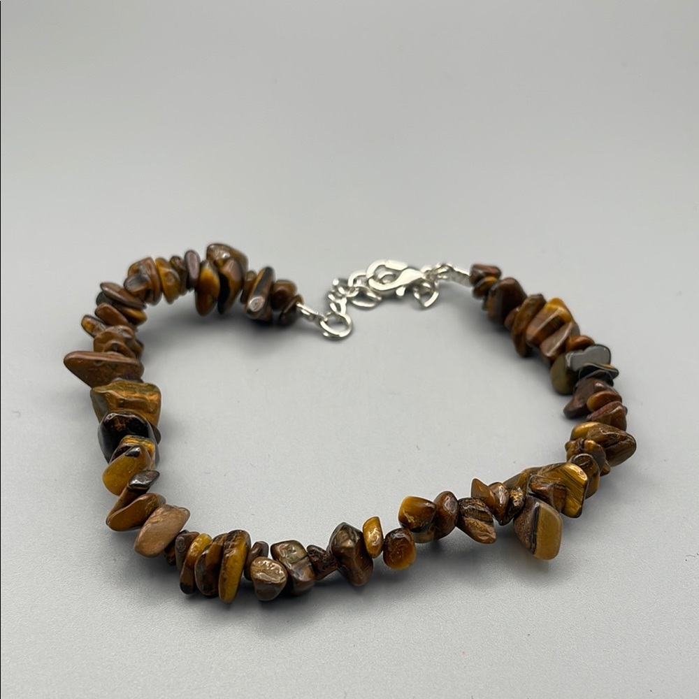 Brown Gem Stone Bracelet